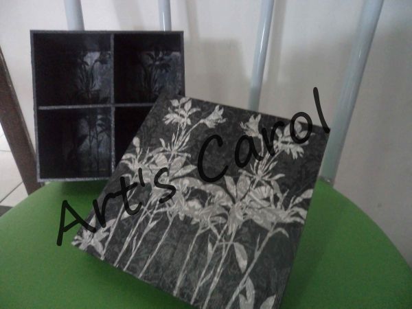 CAIXAS EM MFD COM DECOUPAGEM