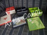 CAIXAS EM MFD COM DECOUPAGEM