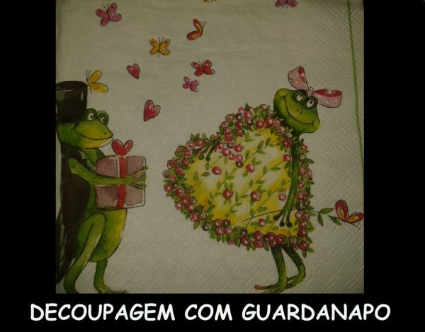 GUARDANAPO PARA DECOUPAGEM