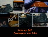 CAIXAS EM MFD DECOUPAGEM DE FOTOS
