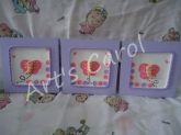 TRIO DE QUADRINHOS